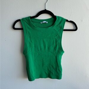 Zara Green Tank Top